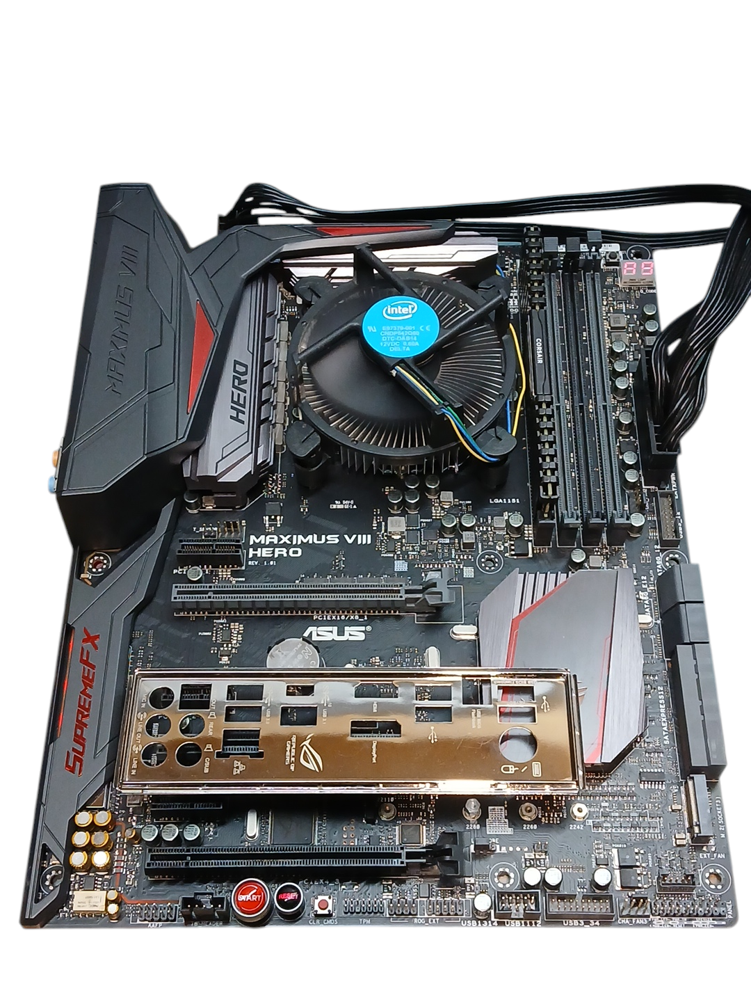 ASUS Maximus VIII Hero Motherboard w/ Intel i7-6700 8GB No HDD