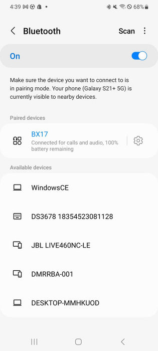BX17 earbud Wireless Earbuds, Bluetooth with Charging Case _