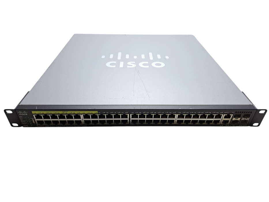 Cisco SG550X-48MP-K9 V04 | 48-Port Gigabit PoE Stackable Managed Switch