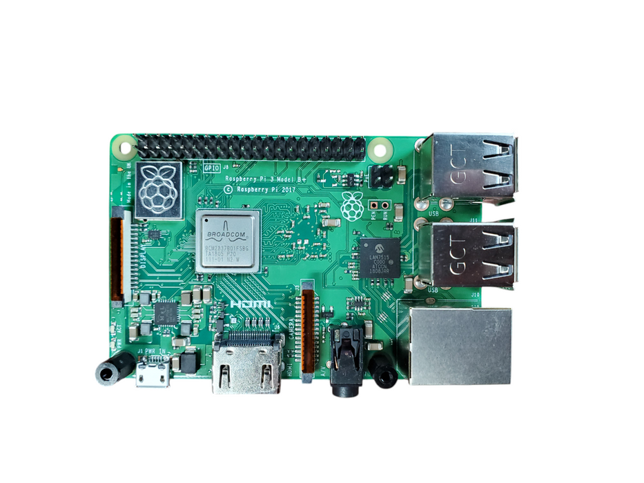 Raspberry Pi 3 Model B+ (1GB RAM) w/ Pi Sense Hat - No SD Card