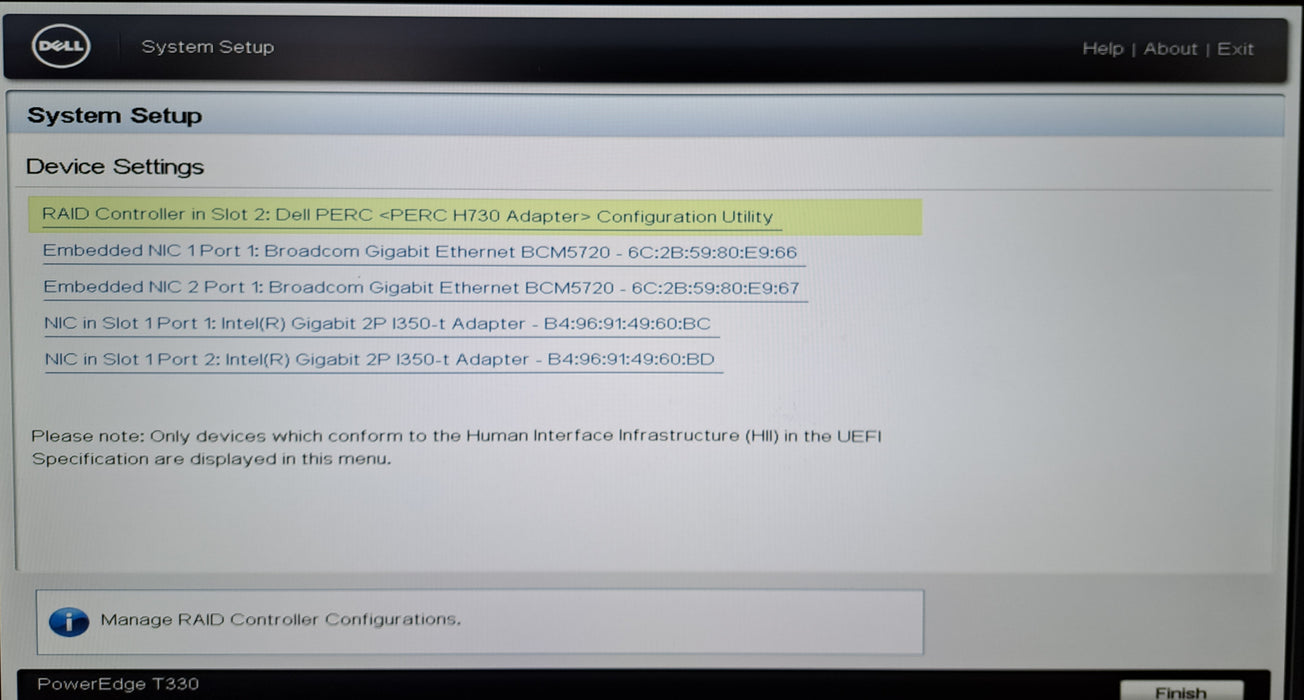 Dell PowerEdge T330 8x 3.5" | Xeon E3-1240 v6 @3.70GHz, 8GB DDR4, H730, 2x 495W