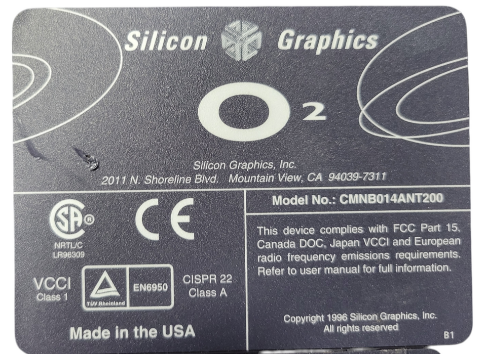 Silicon Graphics SGI O2 Workstation - PARTS (READ)