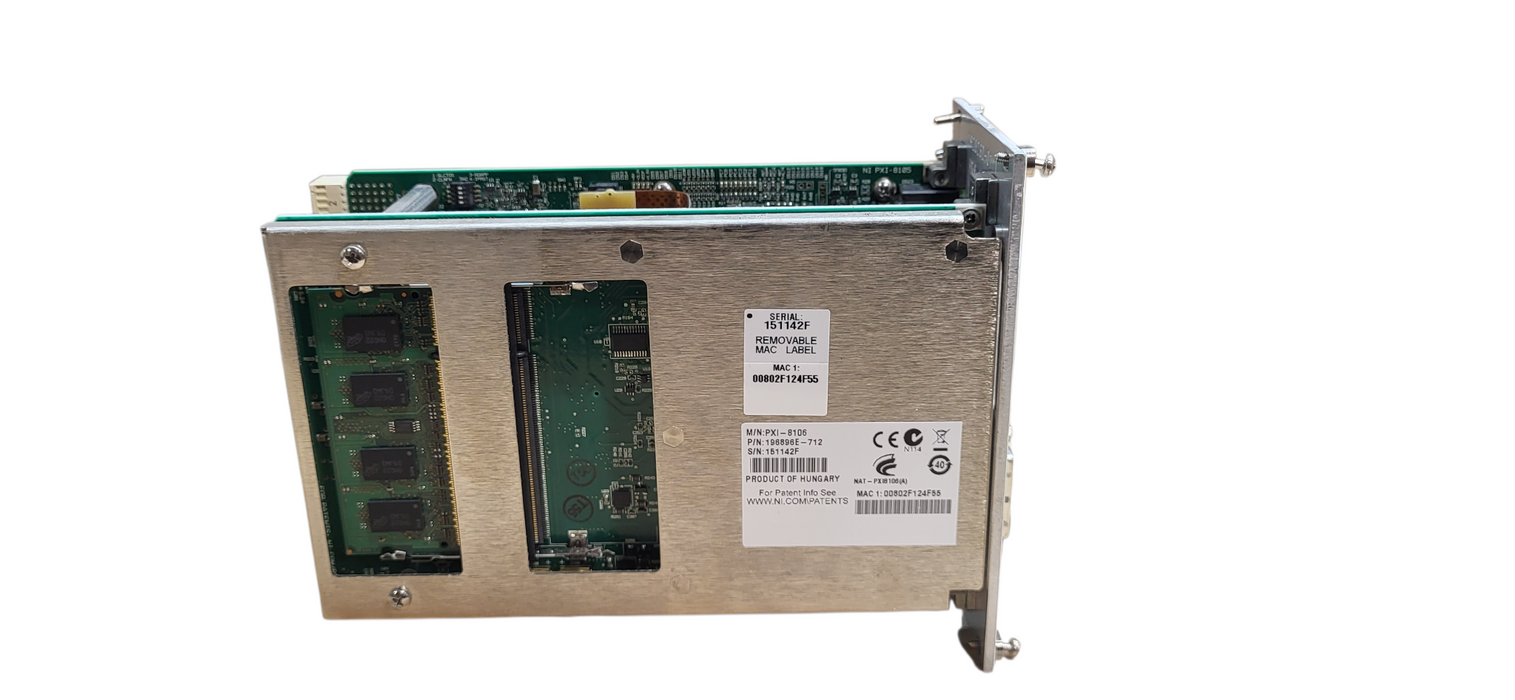 NI PXI-8106 Embedded Controller 2.16GHz  PXI System | No HDD