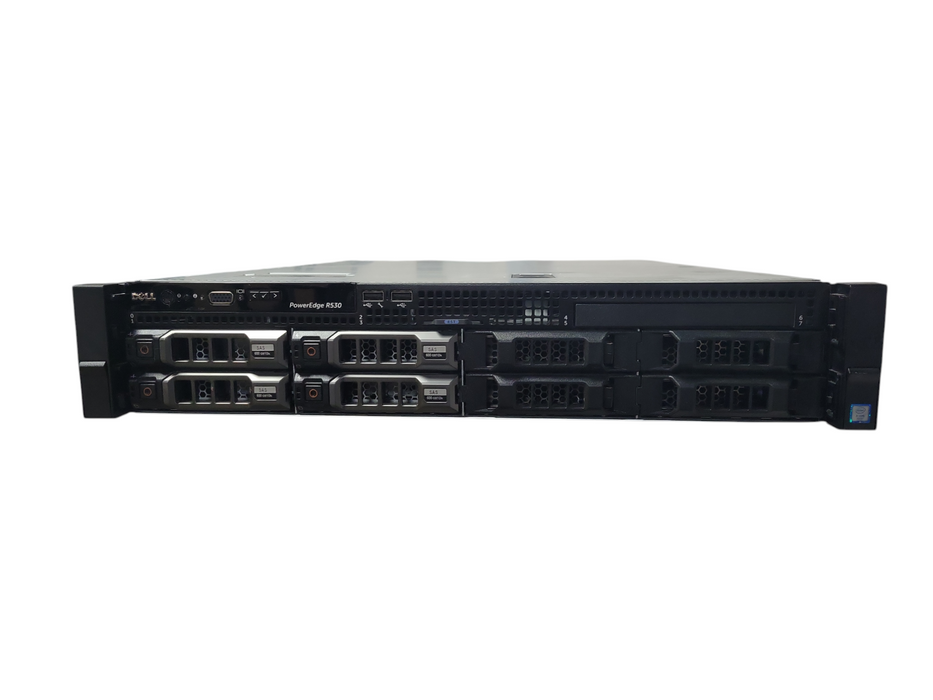 Dell PowerEdge R530 8x 3.5" | 2x Xeon E5-2640 v3, 32GB DDR4, H730 Mini, 2x 750W