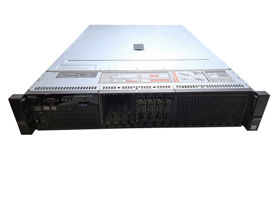 Dell PowerEdge R730 8x 2.5" | 1x Xeon E5-2620 v3 @2.40GHz, 16GB DDR4, H730 Mini