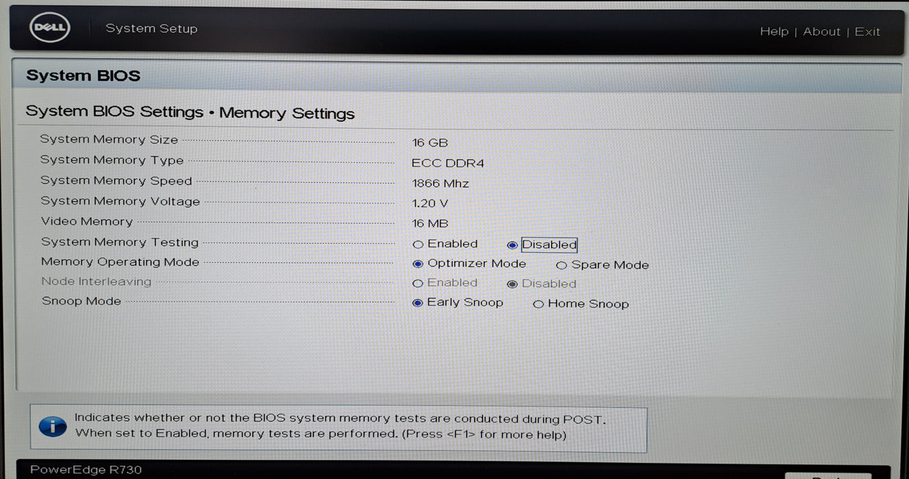 Dell PowerEdge R730 8x 2.5" | 1x Xeon E5-2620 v3 @2.40GHz, 16GB DDR4, H730 Mini