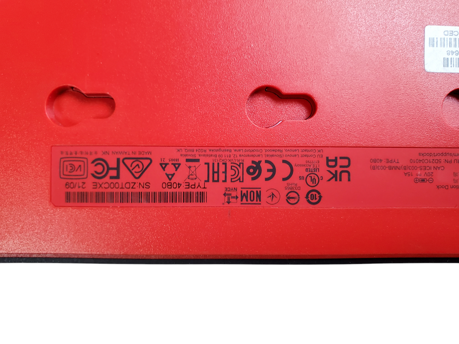 Lenovo ThinkPad Thunderbolt 4 Docking Station 300W 40B0 (Dock ONLY)