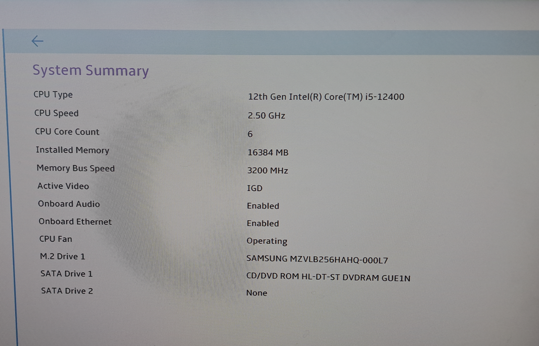 Lenovo ThinkCentre Neo 50s Gen 3 | i5-12400 | 16GB DDR4 | 256GB NVME