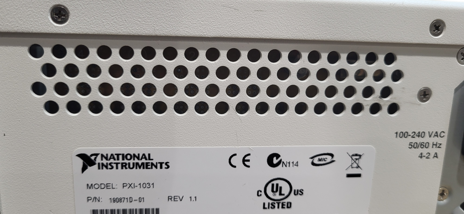 NI PXI-1031 4-Slot PXI Chassis w/ PXI-7350 Motion Controller