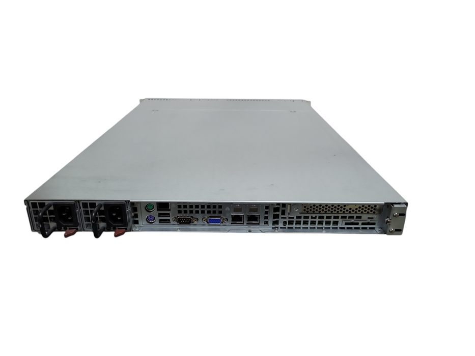 Supermicro X9DBL-3F/iF - 2x Xeon E5-2407 v2 32GB DDR3 ADAPTEC 6405E 2x750W PSU