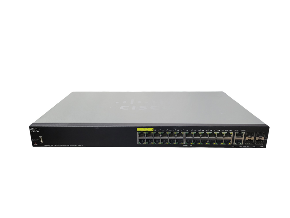 Cisco Small Business - SG350-28P 28-Port Gigabit PoE Managed Switch