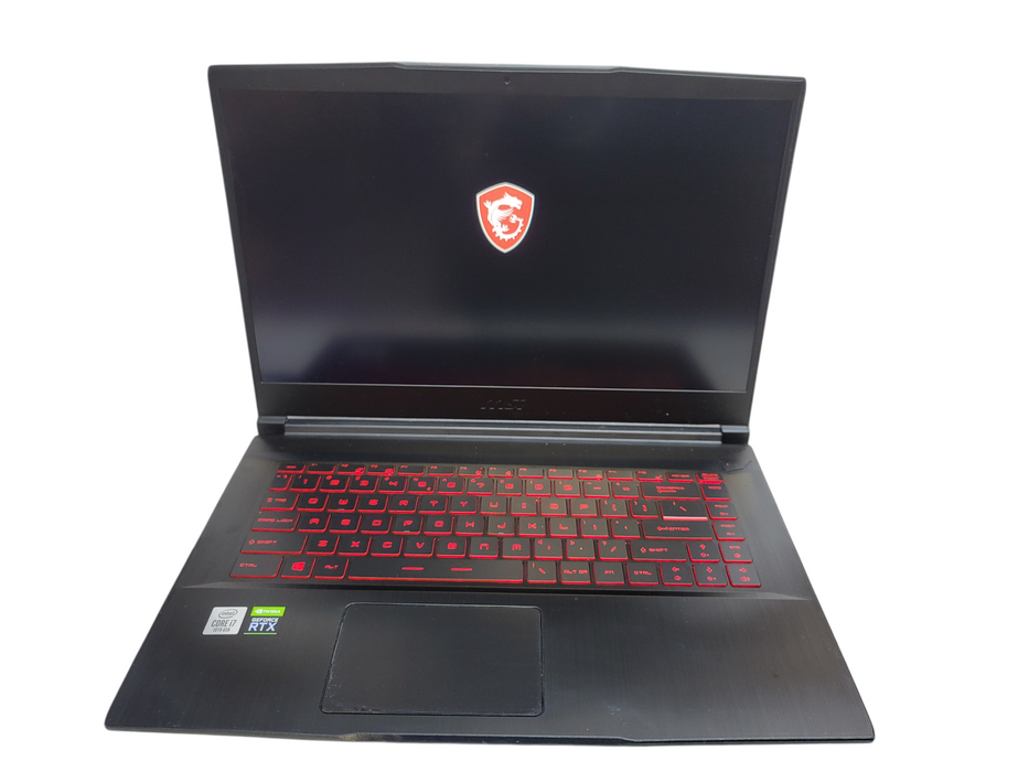 MSI GF 65 Thin i7-10750H 16GB DDR4 RTX 2060 No SSD For Parts/REPAIR