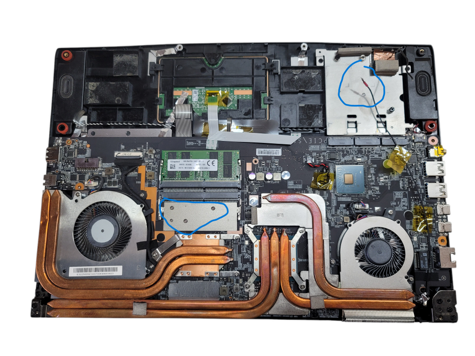MSI GF 65 Thin i7-10750H 16GB DDR4 RTX 2060 No SSD For Parts/REPAIR
