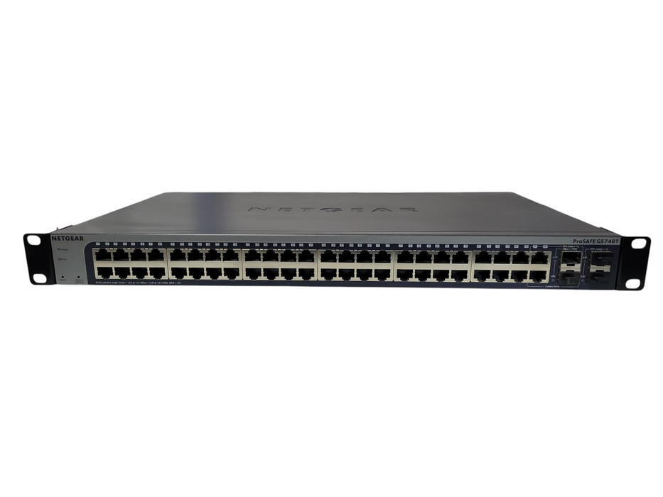 NetGear ProSafe GS748T v5 48x 10/100/1000 4x SFP Ethernet Switch