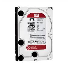 Western Digital WD60EFRX 6TB 3.5"HDD 5400RPM SATA 6Gb/s WD Red NAS Hard Drive