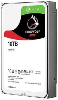 10TB Seagate IronWolf Hard Drive 7200 RPM 3.5" SATA ST10000VN0004 NAS