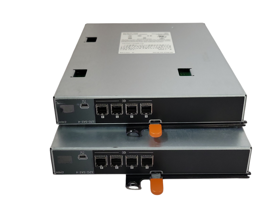 Lot of 2x Dell MD1400 MD1420 E09M004 12Gbps SAS Controller 12G-SAS-4 K7PM6