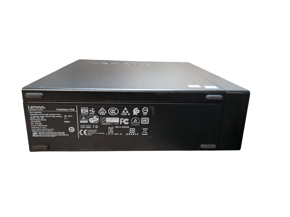 Lenovo Thinkstation P330 SFF, Intel i7-9700 CPU 3.0GHz, 8GB RAM - No HDD/SSD
