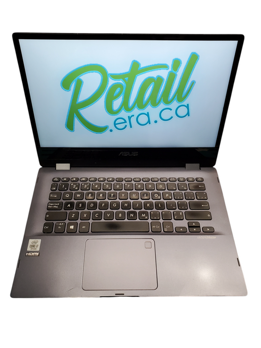 Asus Vivobook Flip TOUCH 14 TP412F 14" i7-10510U 2.3GHz 16GB RAM 512GB READ
