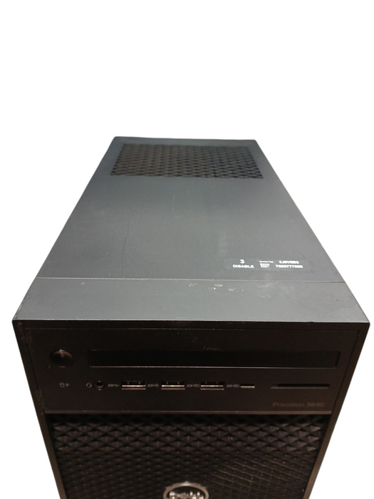 Dell OptiPlex Tower Precision 3640 w/ Intel i5-10500 8GB No HDD/SSD/NVME
