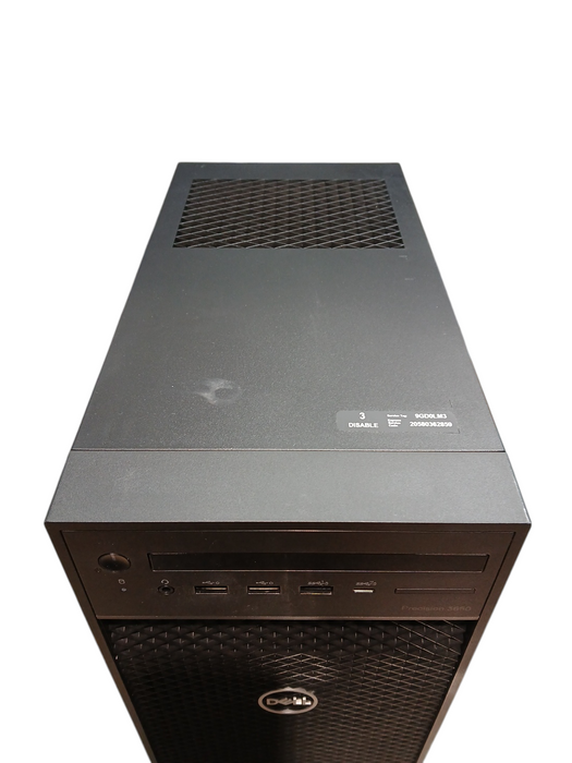 Dell OptiPlex Tower Precision 3650 w/ Intel i5-10505 8GB No HDD/SSD/NVME