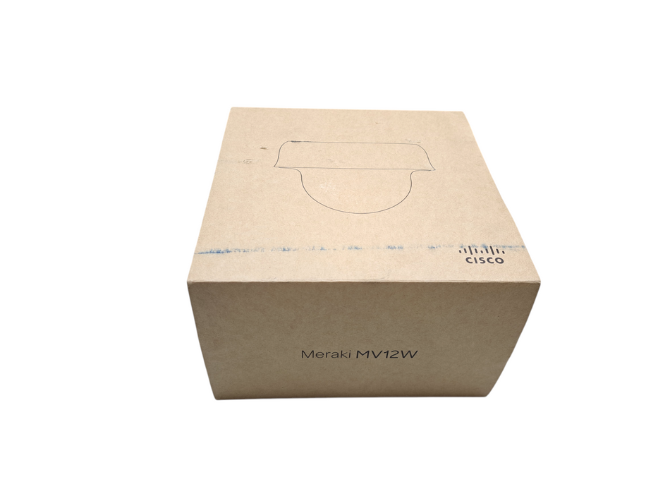 Cisco Meraki MV12WE Indoor Cloud-Managed Wide-Angle Mini Dome Camera Open Box