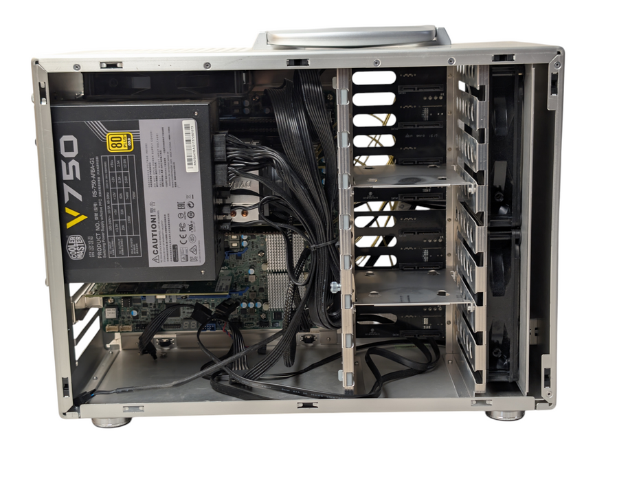 Jellyfish NAS BOX ASRock EPC612D4U-2T8R Intel Xeon E5-1620 v4 64GB RAM