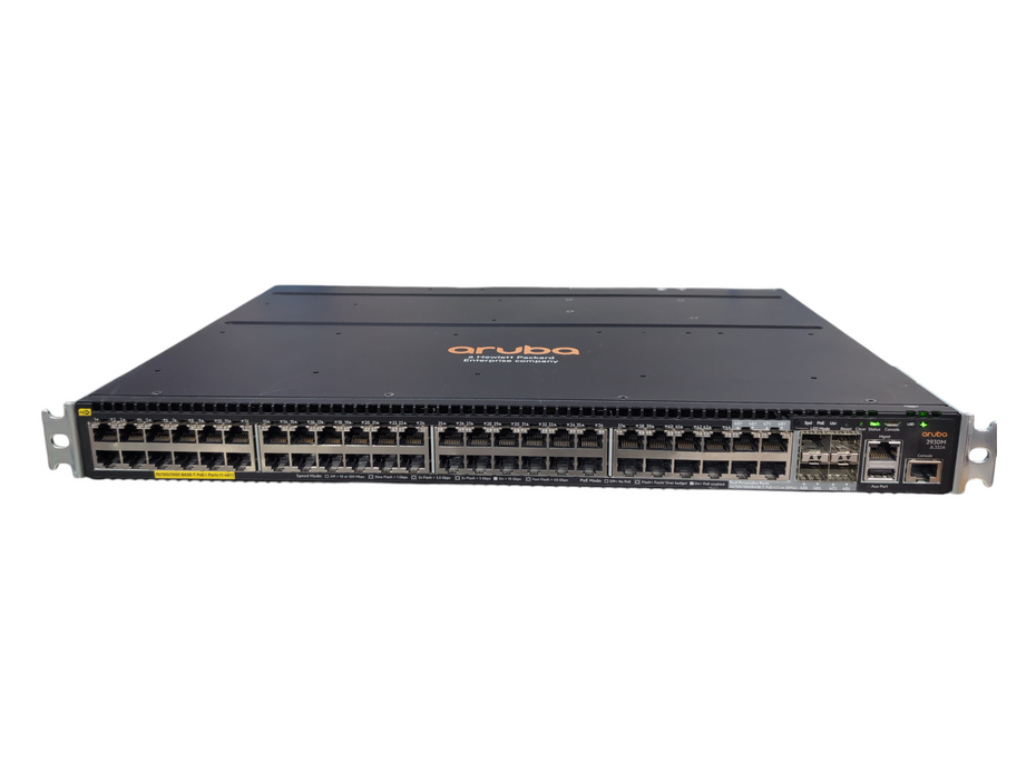 HP Aruba 2930M-48G 48-Port PoE+ JL322A Gigabit Ethernet Network Switch 1x PSU