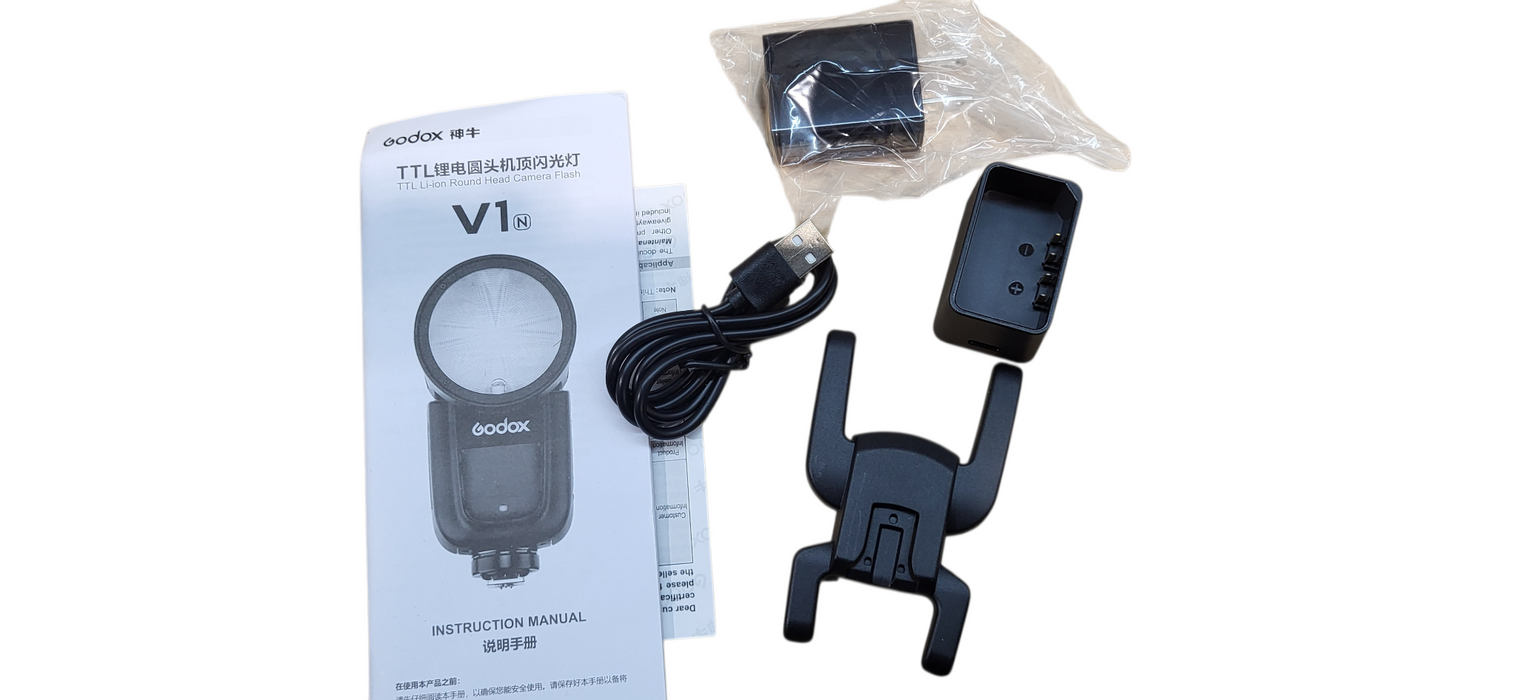 Godox V1-N Round Head Camera Flash for Nikon