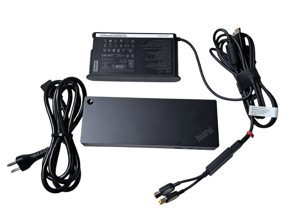 Lenovo ThinkPad Thunderbolt 3 Workstation Dock Gen 2 | 230W Adapter Q