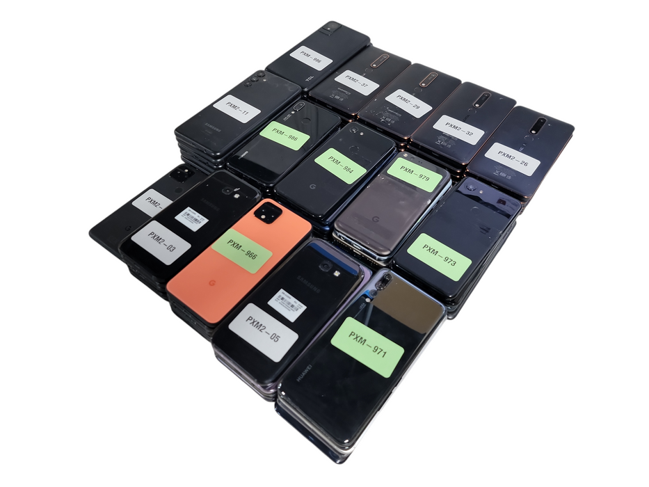 Lot of 71x Android Phones [Google / Samsung / LG | B Condition][PXM2-1]