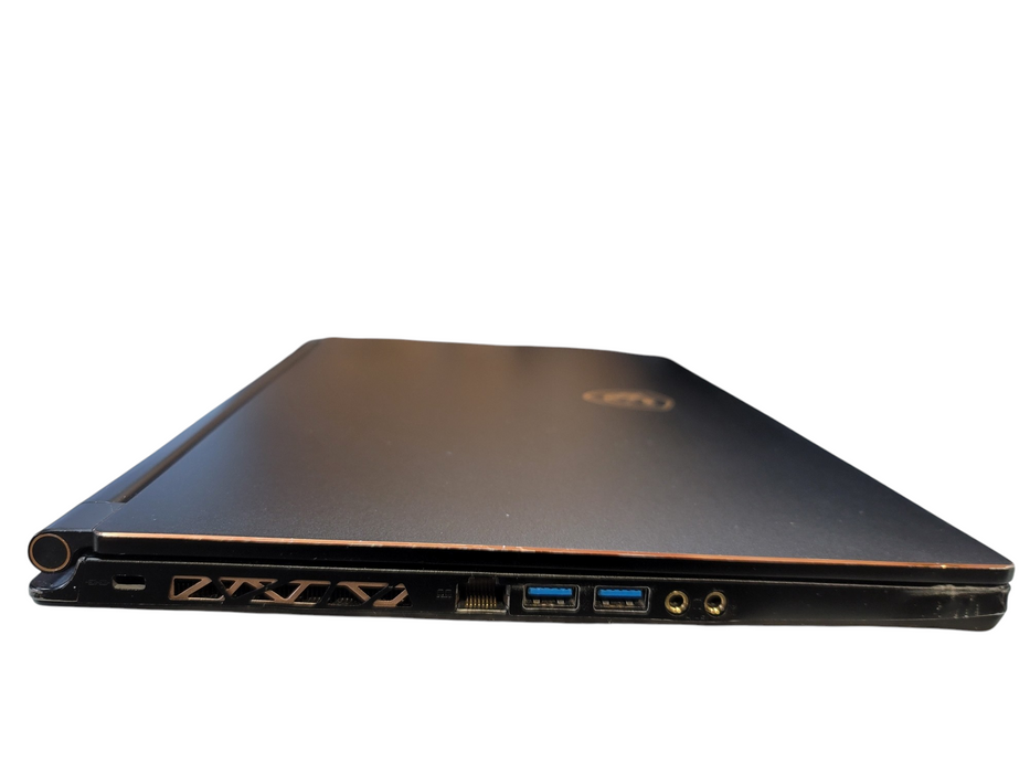 MSI Stealth GF65 Thin i7-8750H 16GB DDR4 GTX 1070 256GB NVMe NO BATTERY / READ