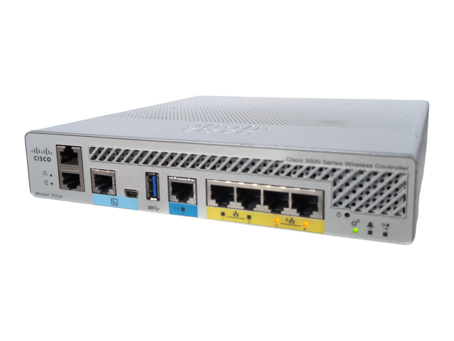CISCO AIR-CT3504-K9 3504 WLC Wireless LAN Controller, No AC Adapter