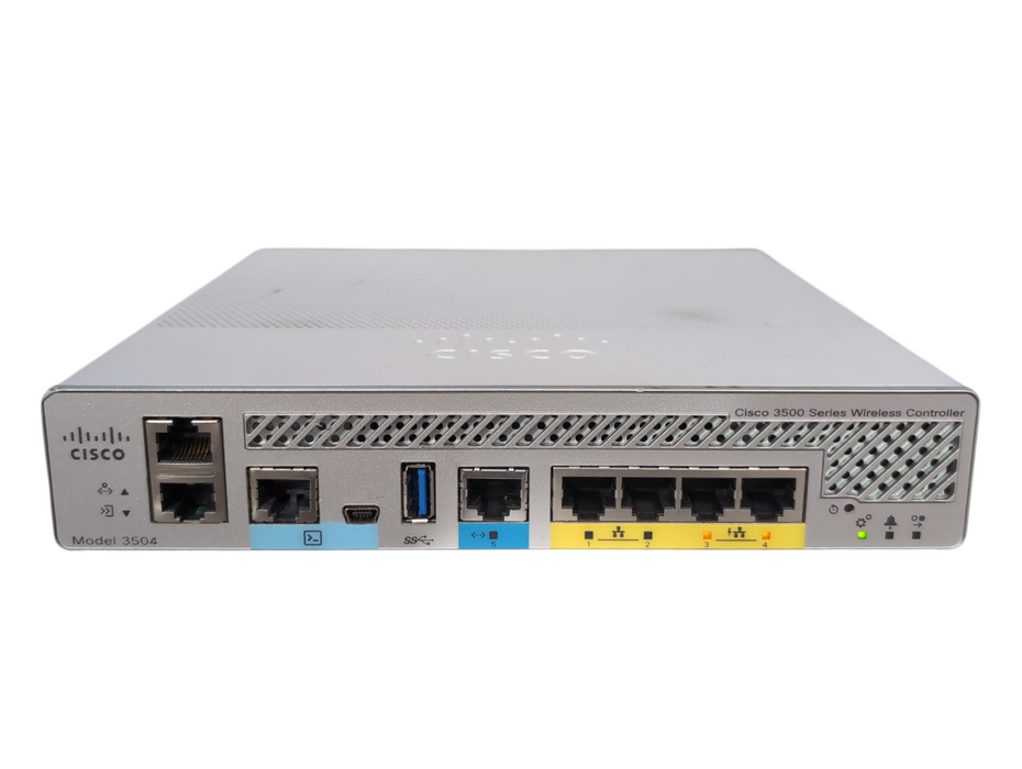 CISCO AIR-CT3504-K9 3504 WLC Wireless LAN Controller, No AC Adapter