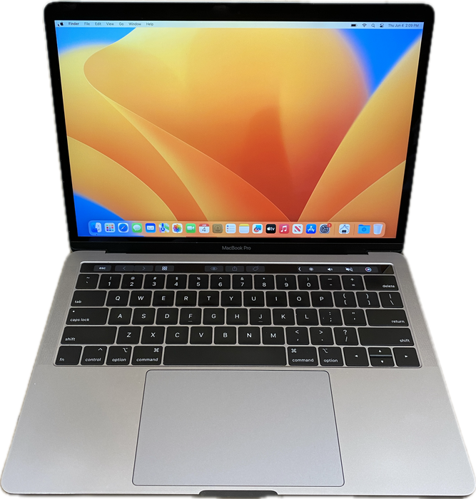 Apple MacBook Pro13" 2019 Touch Bar i5-8257U 16GB RAM 128GB SSD No Power Adapter