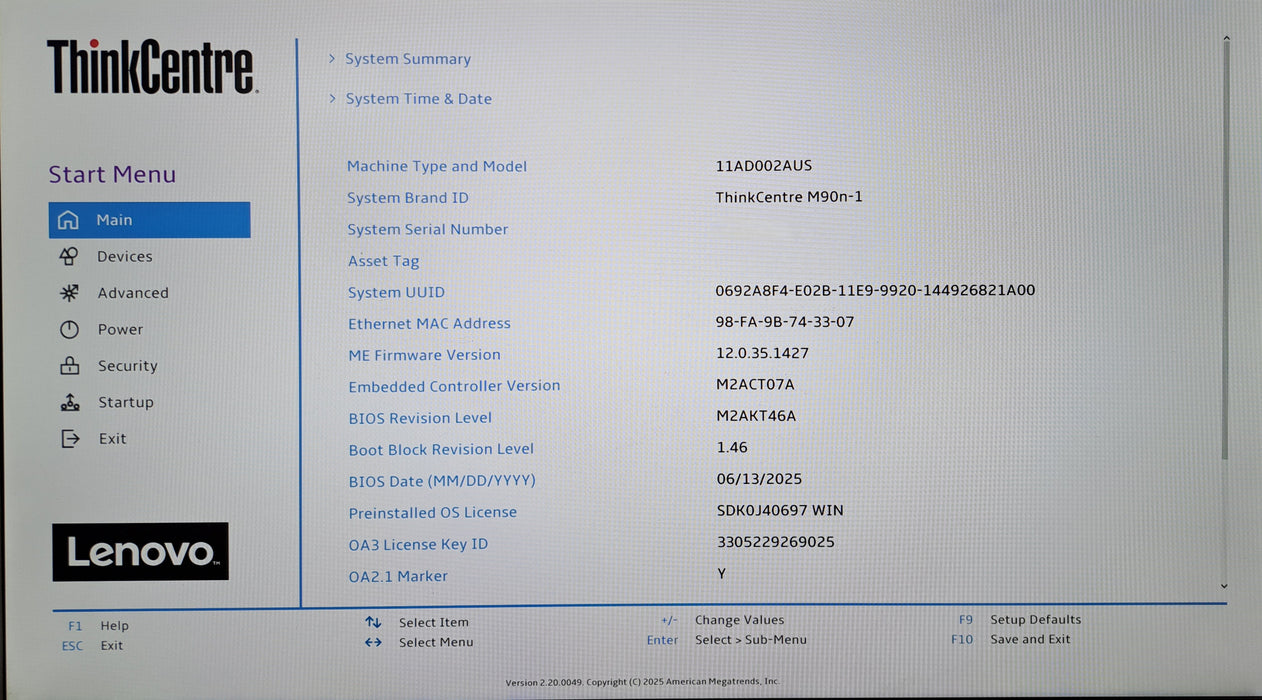 Lenovo ThinkCentre M90n-1 Intel Core i5-8265U, 8GB DDR4, 256GB NVMe, Wi-Fi