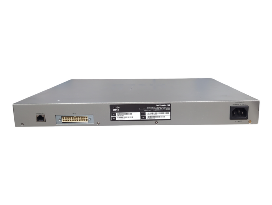Cisco SG550XG-24F 24-Port 10G SFP+ Stackable Managed Switch