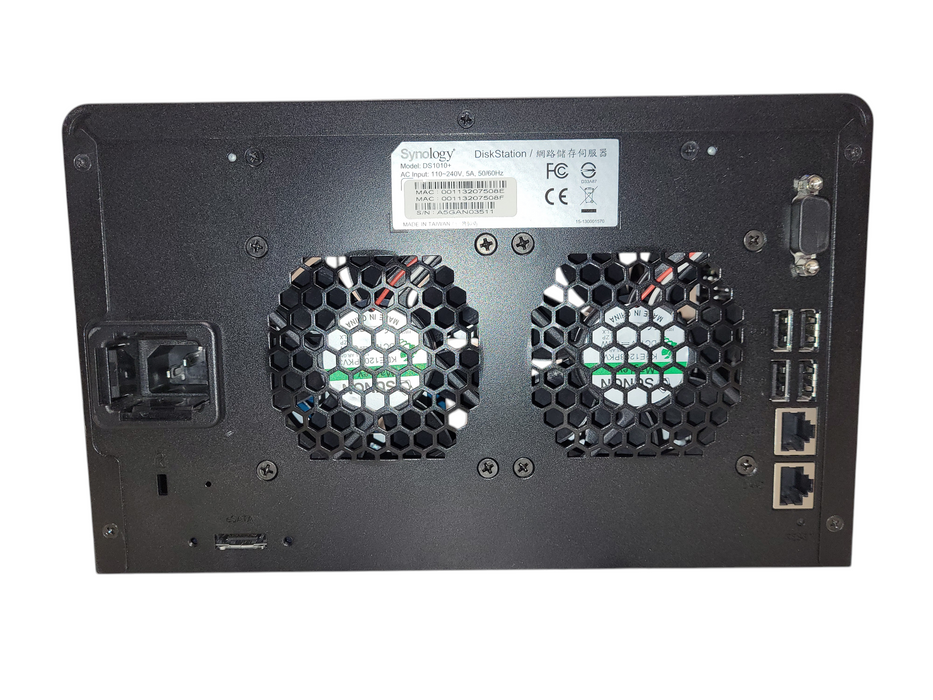 Synology Disk Station DS1010+ NAS Server READ