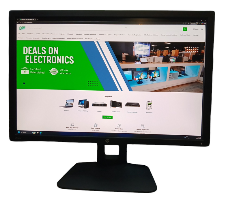 HP Z30i 30" 2560x1600 IPS 60Hz Monitor w/ Stand