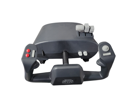 ch flight sim yoke and pedals CH Flight Sim Yoke USB 200-615 Black 5 Axis Control Precision Simulati — retail.era