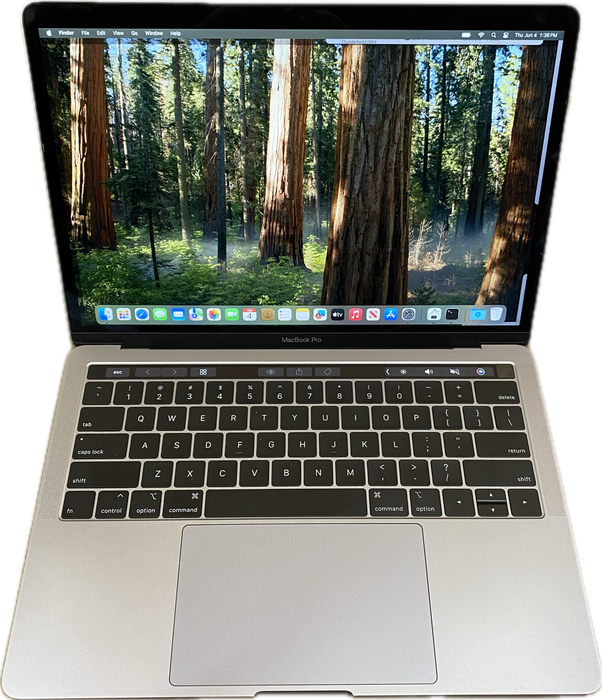 Apple MacBook Pro 13 2019 Touch Bar i5-8279U 16GB RAM 256GB SSD No Power Adapter