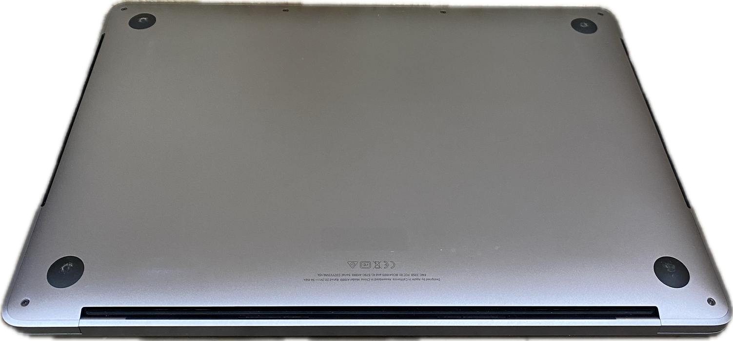 Apple MacBook Pro 13 2019 Touch Bar i5-8279U 16GB RAM 256GB SSD No Power Adapter