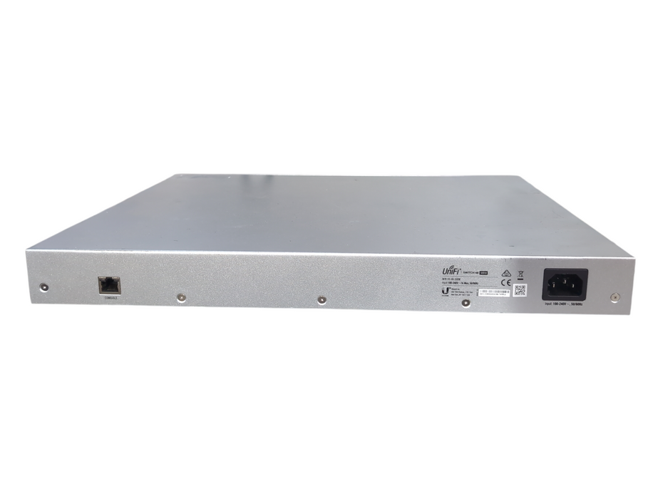 Ubiquiti UniFi US-48-500W 48 Port PoE+ Managed Gigabit Network Switch, READ