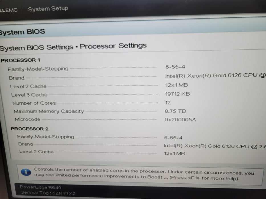Dell PowerEdge R640 - 2x Xeon Gold 6126 32GB DDR4 PERC H740P Mini 2x 750W PSU