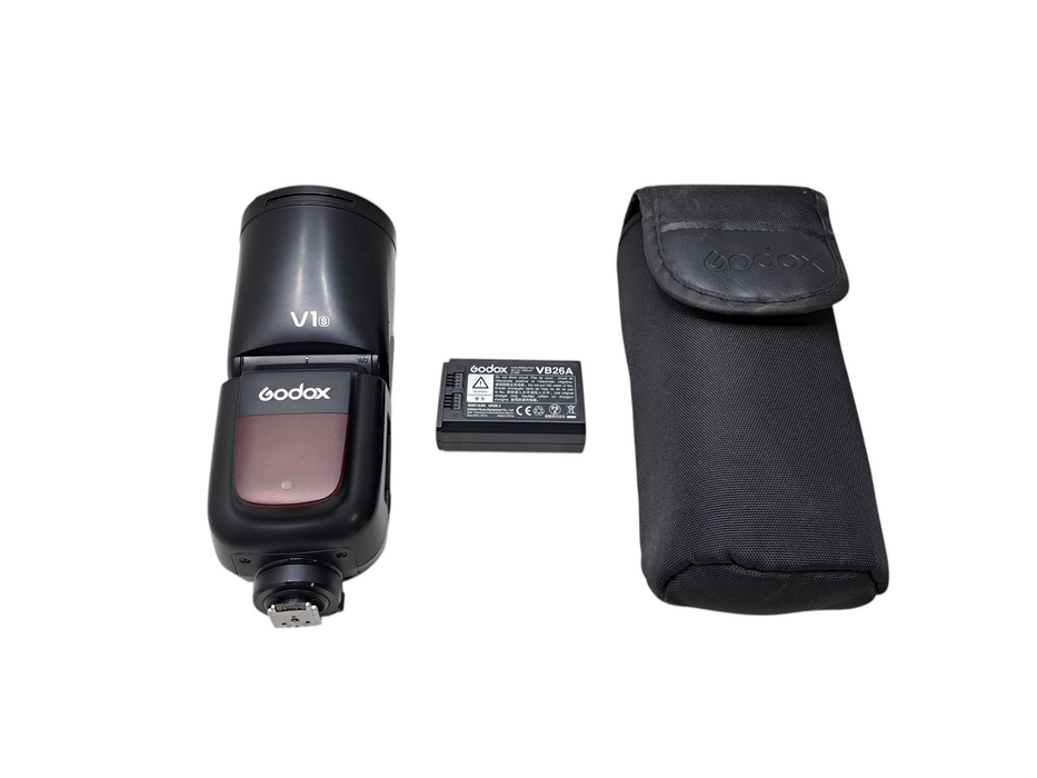 Godox V1-S 2.4G TTL HSS Wireless Flash For Sony Camera w/ Battery & Case