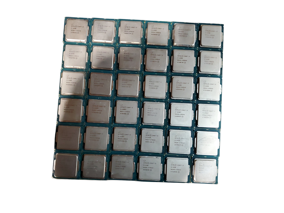 Lot of 123x, 6th to 9th Gen i-series Desktop CPUs (CPU69-45)