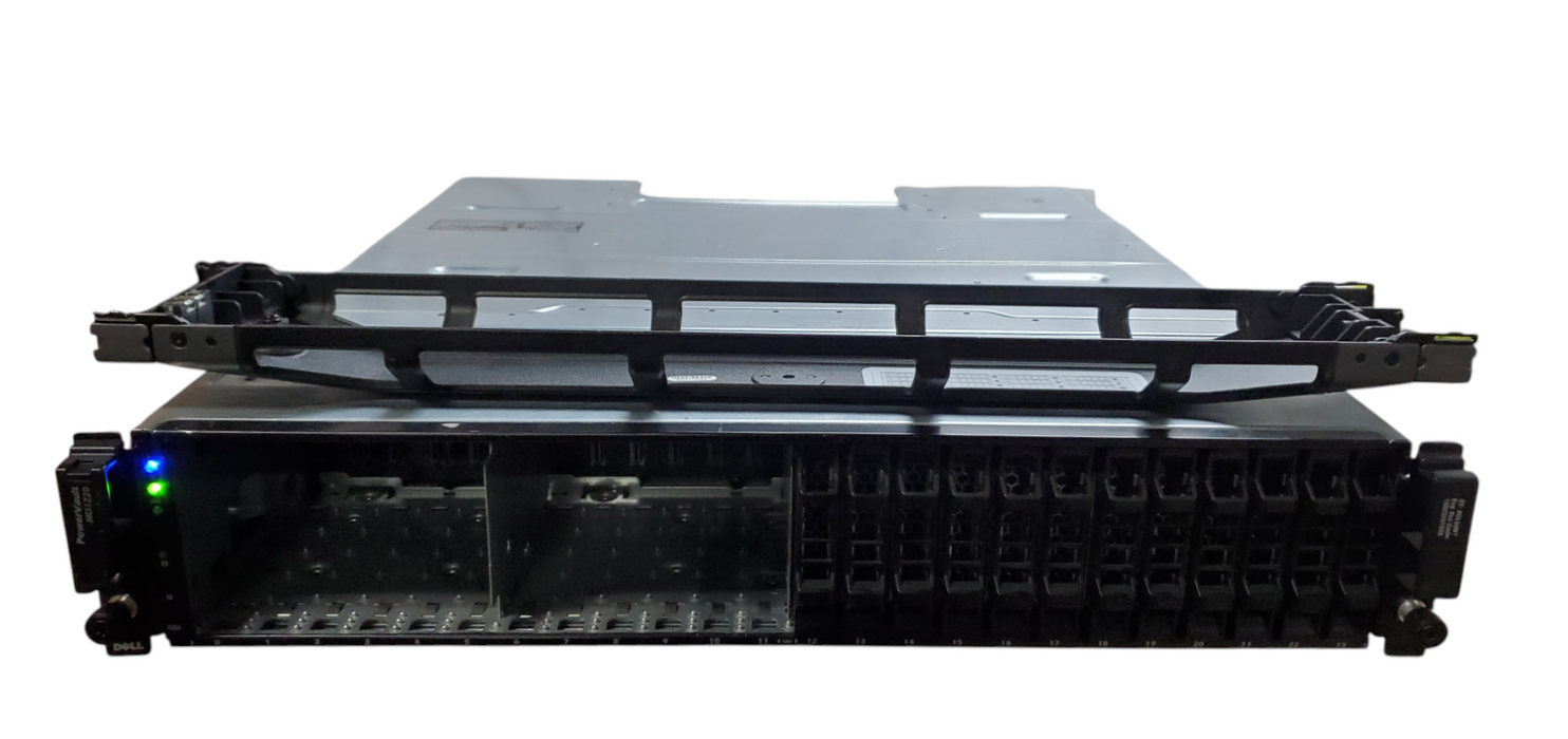 Dell PowerVault MD1220 w/ 2x MD12 Series Controller Modules - No HDD