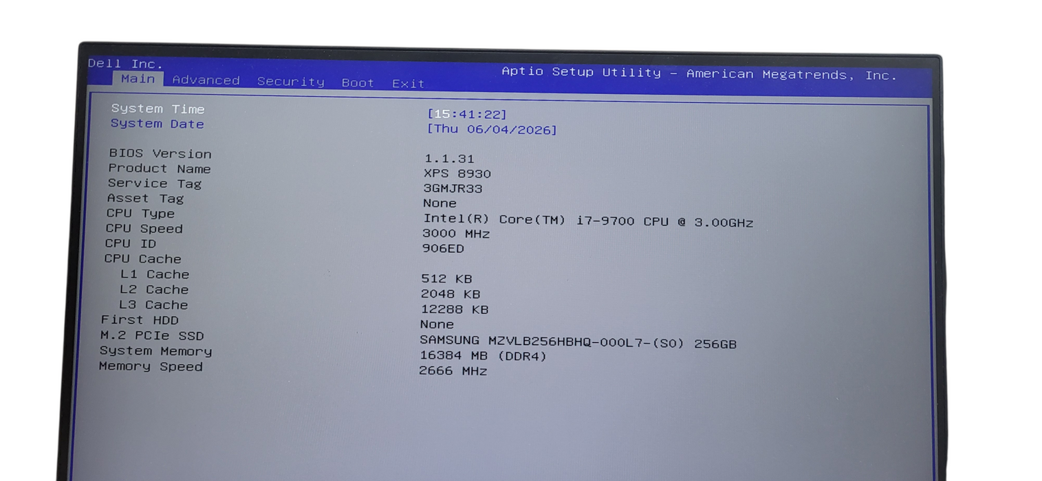 Dell XPS D24M i7-9700 |17GB DDR4 |GTX 1050 GPU| 256GB NVME