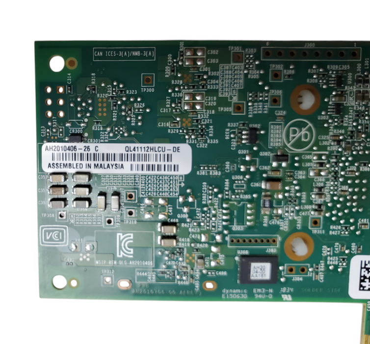 Dell QL41112 0807N9 QLogic Dual-Port 10Gb SFP+ PCIe Network Adapter