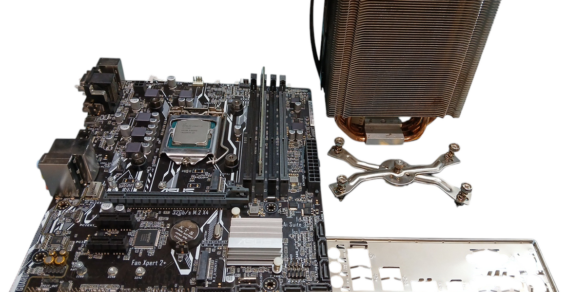 ASUS Prime B250M-A Motherboard w/ Intel i7-7700 8GB RAM No HDD/SSD